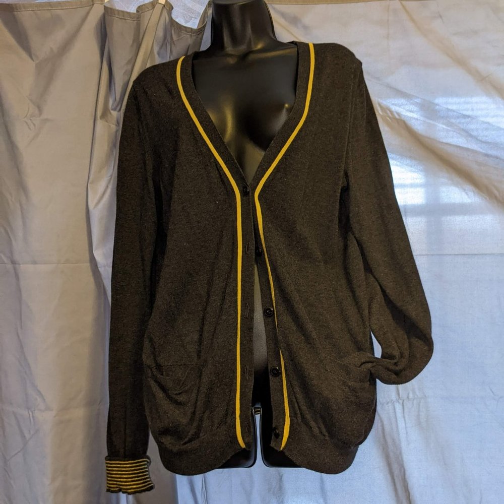 GAP Dark Gray Cardigan - Picture 3 of 5